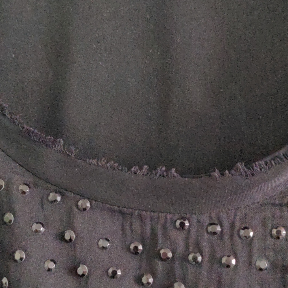Stella Mccartney Silk Studded Short-Sleeved Top - Picture 4 of 7